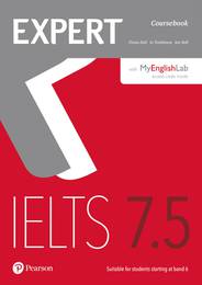 Expert IELTS 7.5 Coursebook with MyEnglishLab