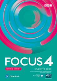 Підручник з кодом доступу Focus 2nd Ed 4 Student's Book +Active Book with Online Practice