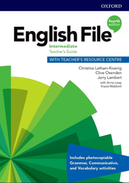 Книга для учителя English File Fourth Edition Intermediate Teacher's Guide with Teacher's Resource Centre