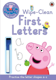 Книга пиши-стирай Peppa Pig: Practise with Peppa: Wipe-Clean First Letters
