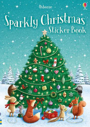 Книга с наклейками Little Sparkly Christmas Sticker Book