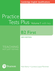 Тесты Practice Tests Plus New Edition B2 First 1 with Key