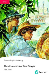 Адаптована книга The Adventures Of Tom Sawyer Book with eBook and audio