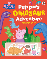 Книга з магнітами Peppa Pig: Peppa's Dinosaur Adventure: Magnet Book