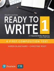 Учебник Ready to Write 1 Student's Book with Essential Online Resources (4th Edition)
