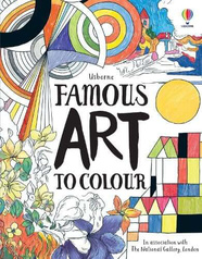 Книга Famous Art to Colour