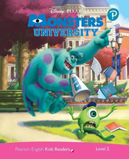 Адаптированная книга Level 2: Disney Kids Readers Monsters University Pack