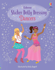 Книга з наліпками  Sticker Dolly Dressing: Dancers