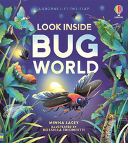 Книга с окошками Look inside Bug World