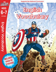 Книга Marvel Learning: Captain America - English Vocabulary (Ages 6-7)