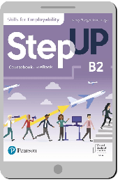 Код доступа Step Up Skills for Employability B2 eBook + Online Practice
