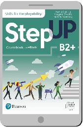 Код доступу Step Up Skills for Employability B2+ eBook + Online Practice