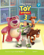 Адаптована книга Level 4: Disney Kids Readers Toy Story 3 + PEP access code