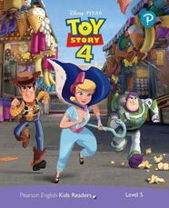 Адаптована книга Level 5: Disney Kids Readers Toy Story 4 + PEP access code