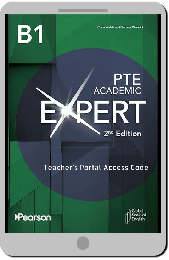 Код доступу Expert PTE Academic 2nd edition B1 Teacher's Portal Access Code