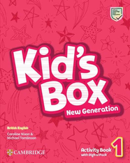 Рабочая тетрадь Kid's Box New Generation 1 Activity Book