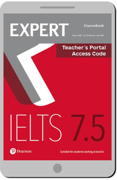 Код доступу для вчителя Expert IELTS 7.5 Teacher's Portal