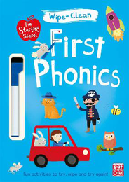 Книга пиши - стирай I'm Starting School: Wipe-Clean First Phonics