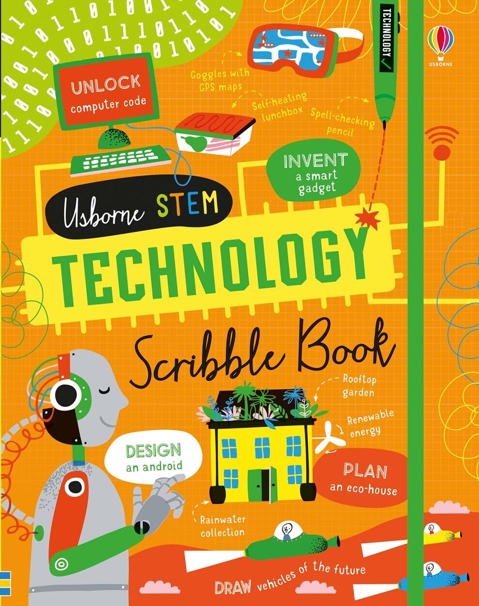 Книга з завданнями Technology Scribble Book