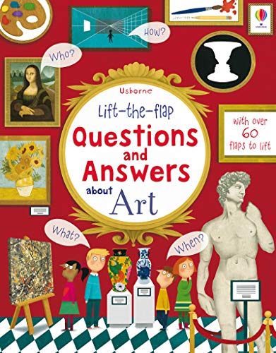 Книга з віконцями Lift-The-Flap Questions & Answers About Art