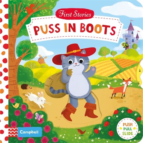 Книга з рухомими елементами First Stories: Puss in Boots