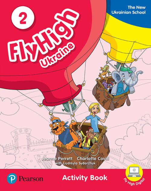 Рабочая тетрадь Fly High UKRAINE 2 Activity Book