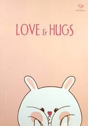 Блокнот Love & Hugs, rabbit