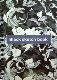 Блокнот TM Profiplan «Black sketch book» two, A5