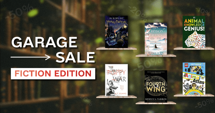 Garage Sale. Fiction edition. -10% -20% -50%
